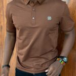 Men's Premium Brown Polo Shirt – Classic & Stylish