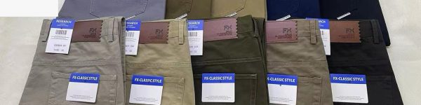 Men’s Classic-Fit Chino Trousers